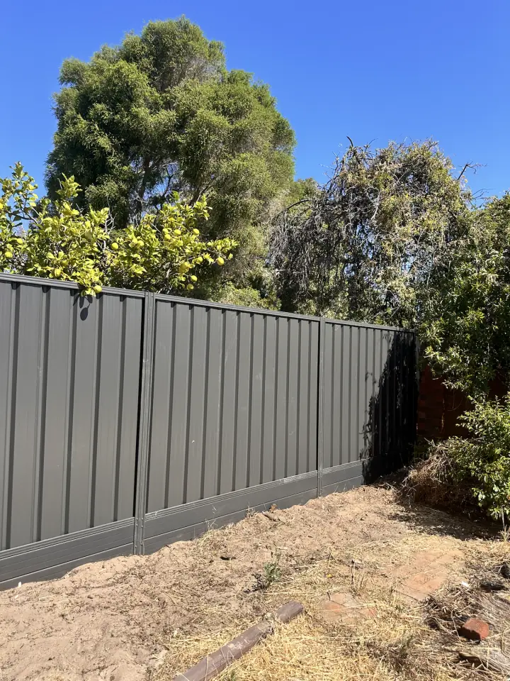 Charcoal Courtyard Boundary
